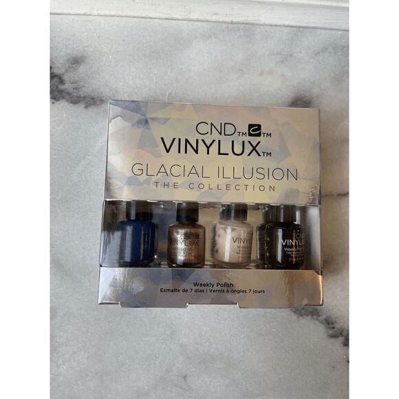 CND Vinylux Glacial Illusion Weekly Nail Polish Gift Set - Picture 1 of 2